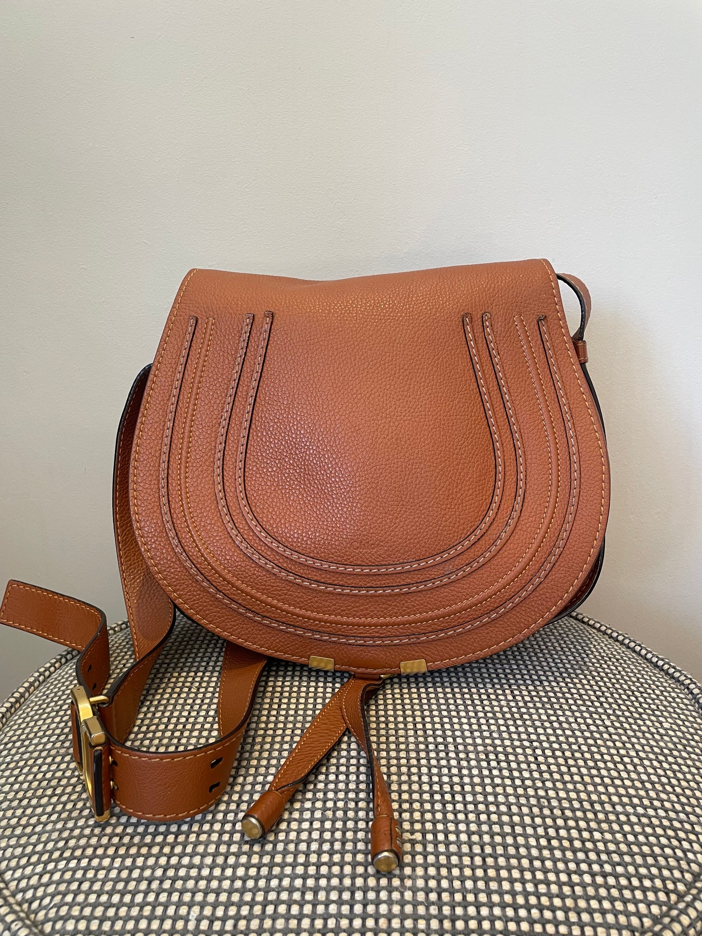Preloved Chloe Marcie Crossbody Bag, Medium