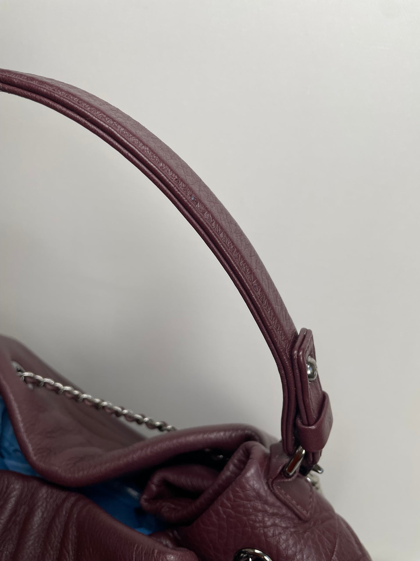 Preloved Chanel CC Gabriel Chevron Bucket Bag, Large