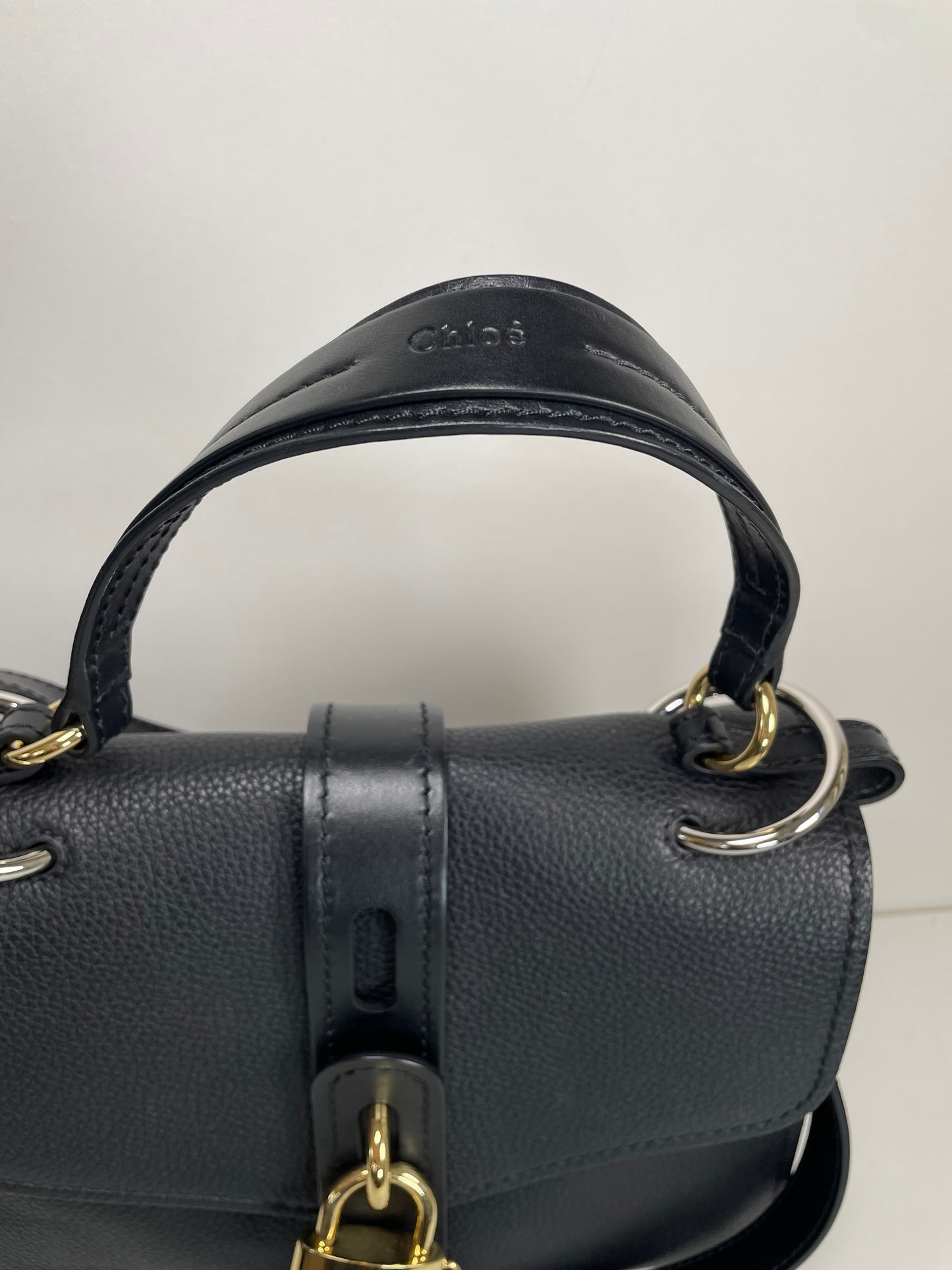Preloved Chloe Aby Two Way Satchel Bag, Medium
