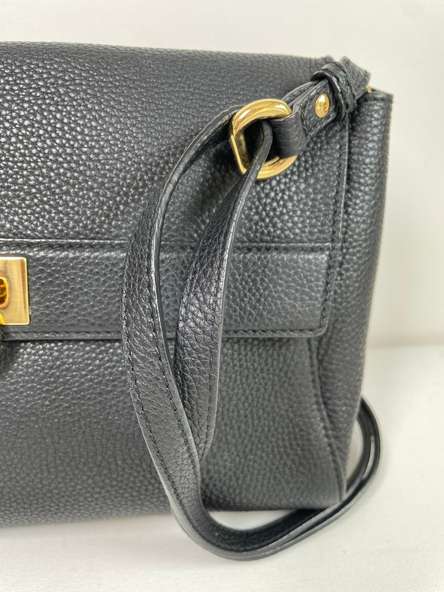 Preloved Salvatore Ferragamo Calfskin Abbey Crossbody Bag
