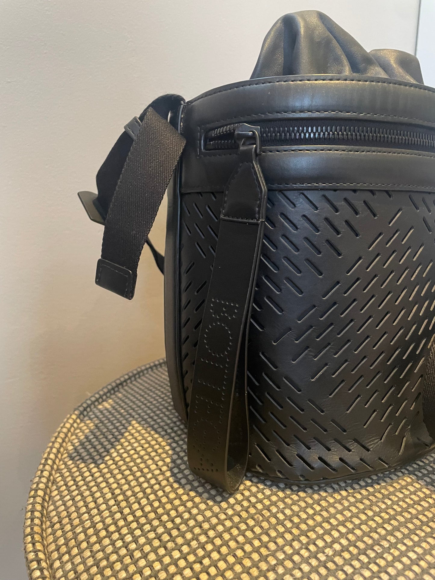 Preloved Bottega Veneta Perforated Bucket Bag
