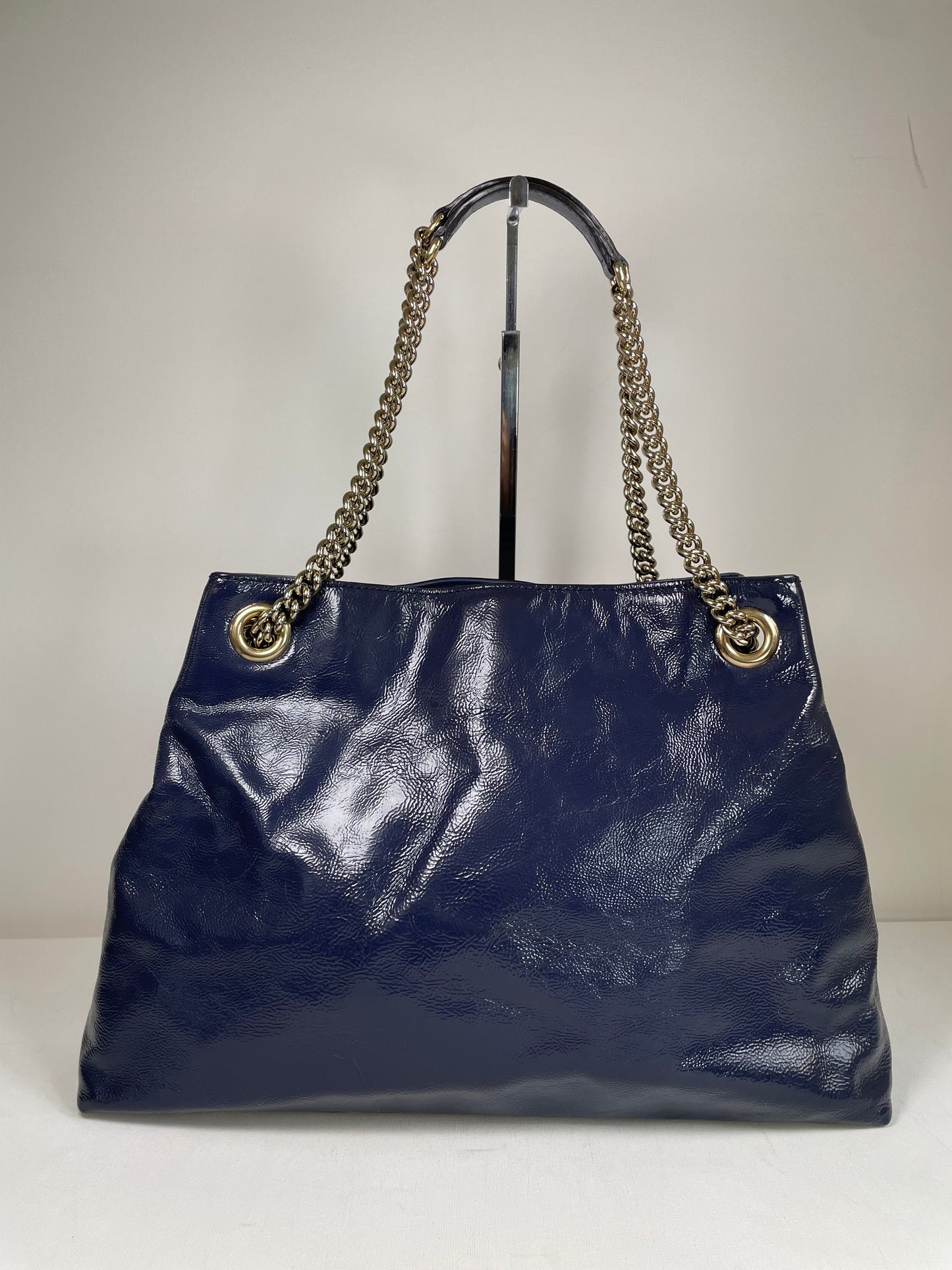 Preloved Gucci Soho Chain Shoulder Tote Bag, Medium