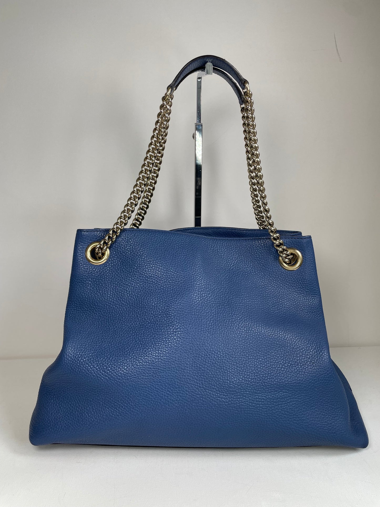 Preloved Gucci Soho Chain Shoulder Tote Bag, Medium