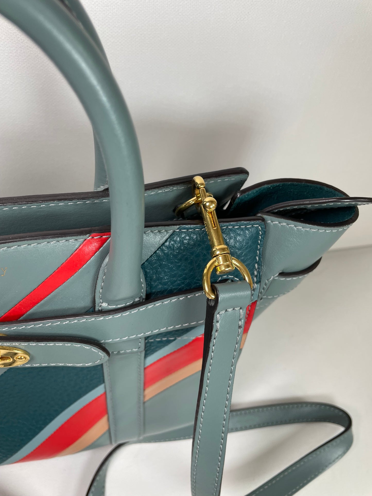 Preloved Mulberry Zipped Bayswater Crossbody Tote, Mini
