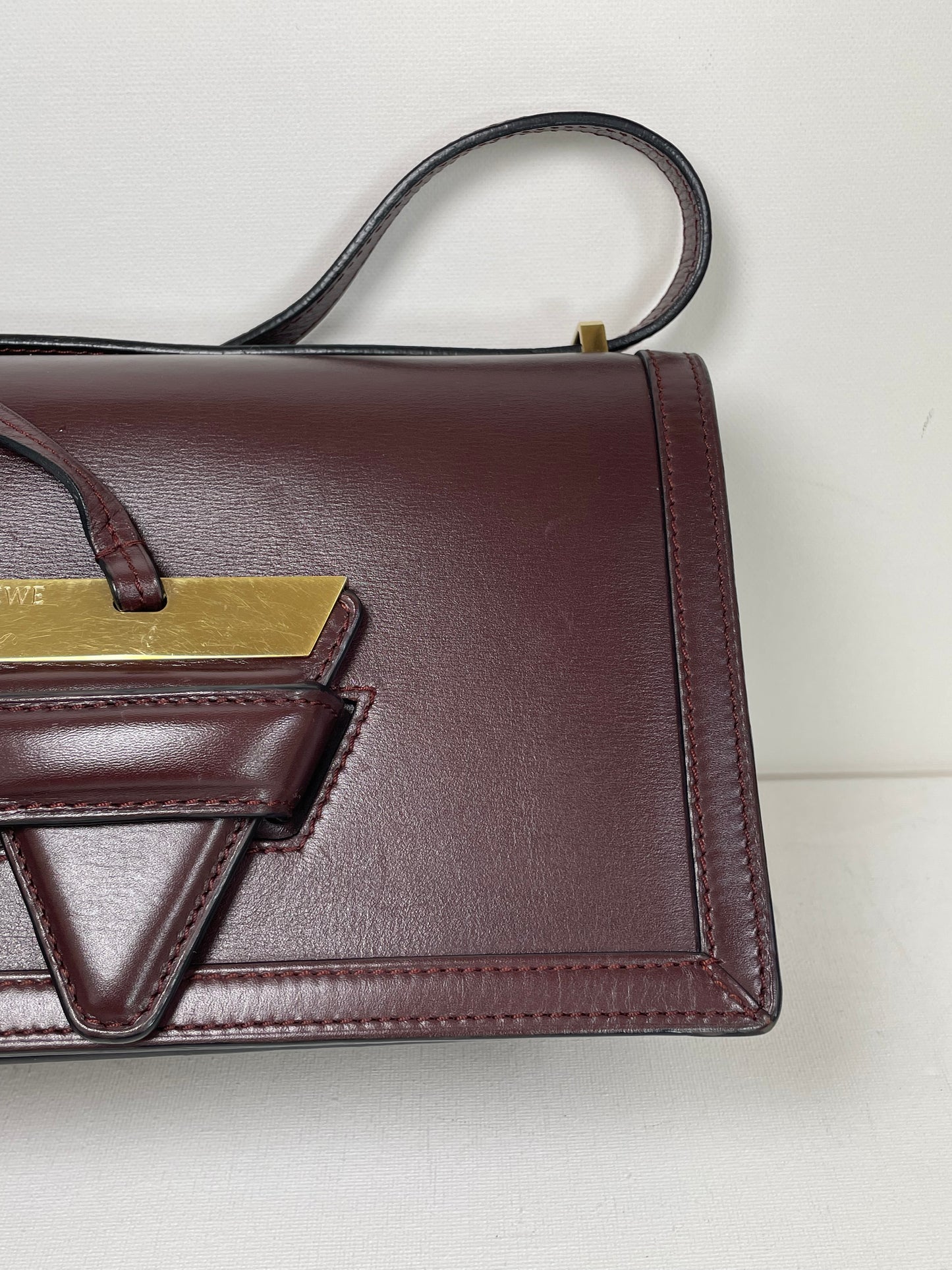 Preloved Loewe Barcelona Crossbody Bag, Medium