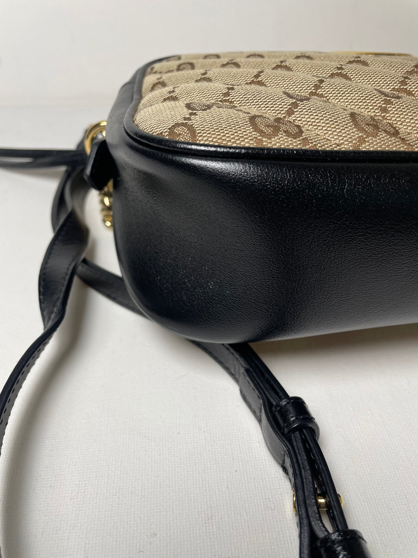 Preloved Gucci Matelasse Diagonal GG Marmont Bag, Small