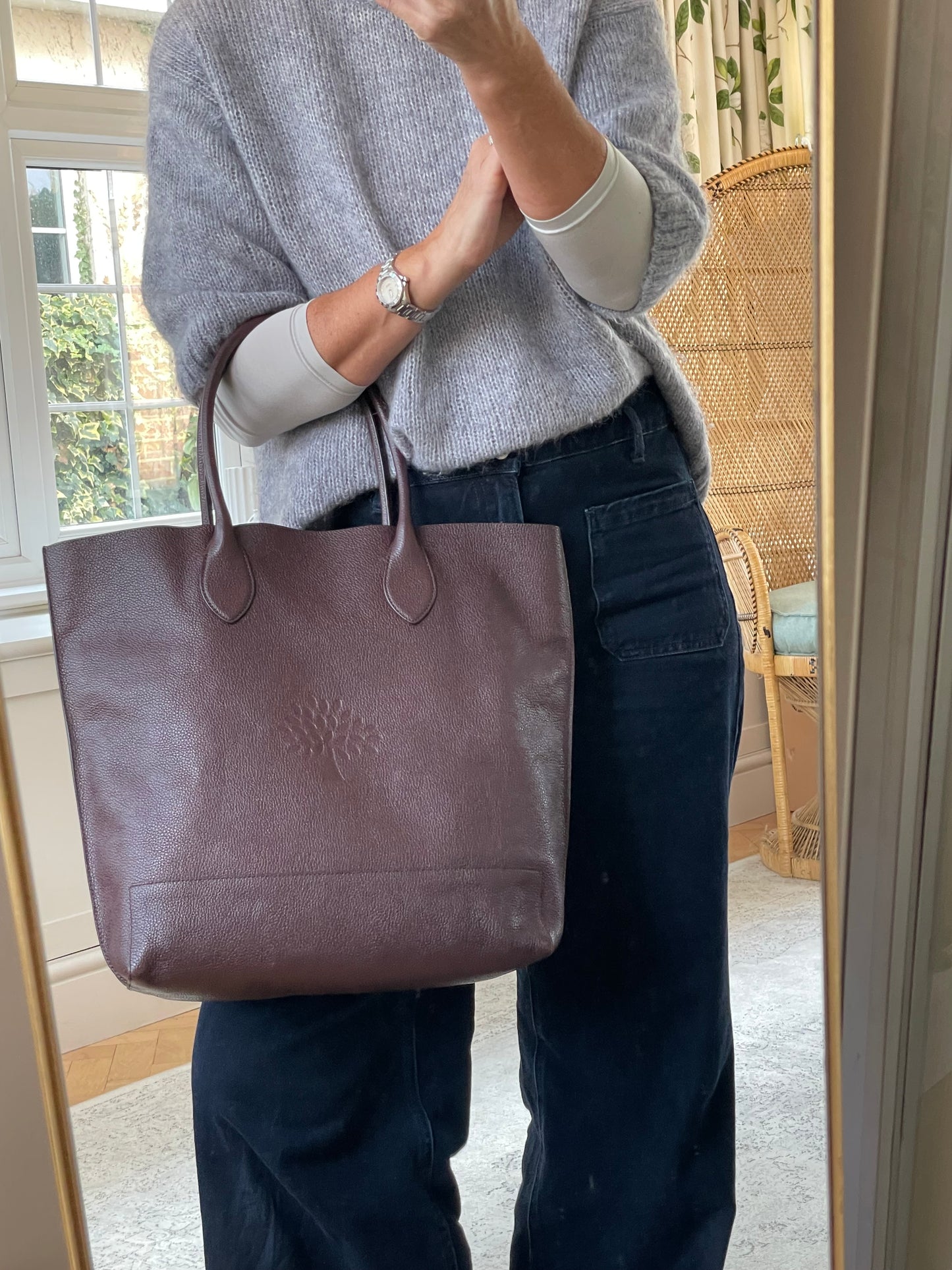 Preloved Mulberry Blossom Tote Bag