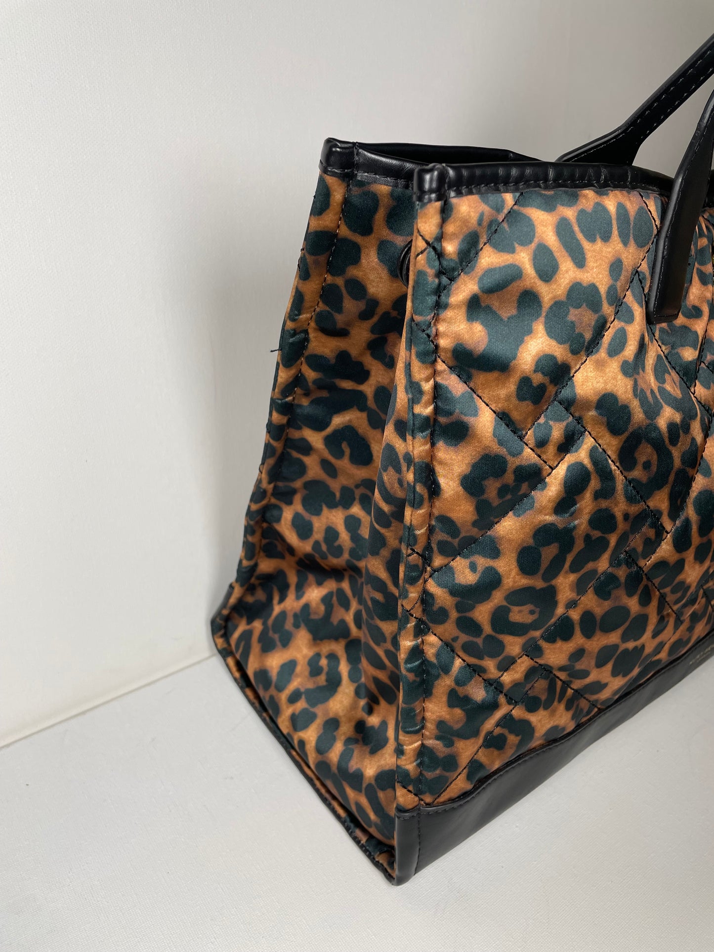Preloved Kurt Geiger Leopard Print Shopping Tote Bag
