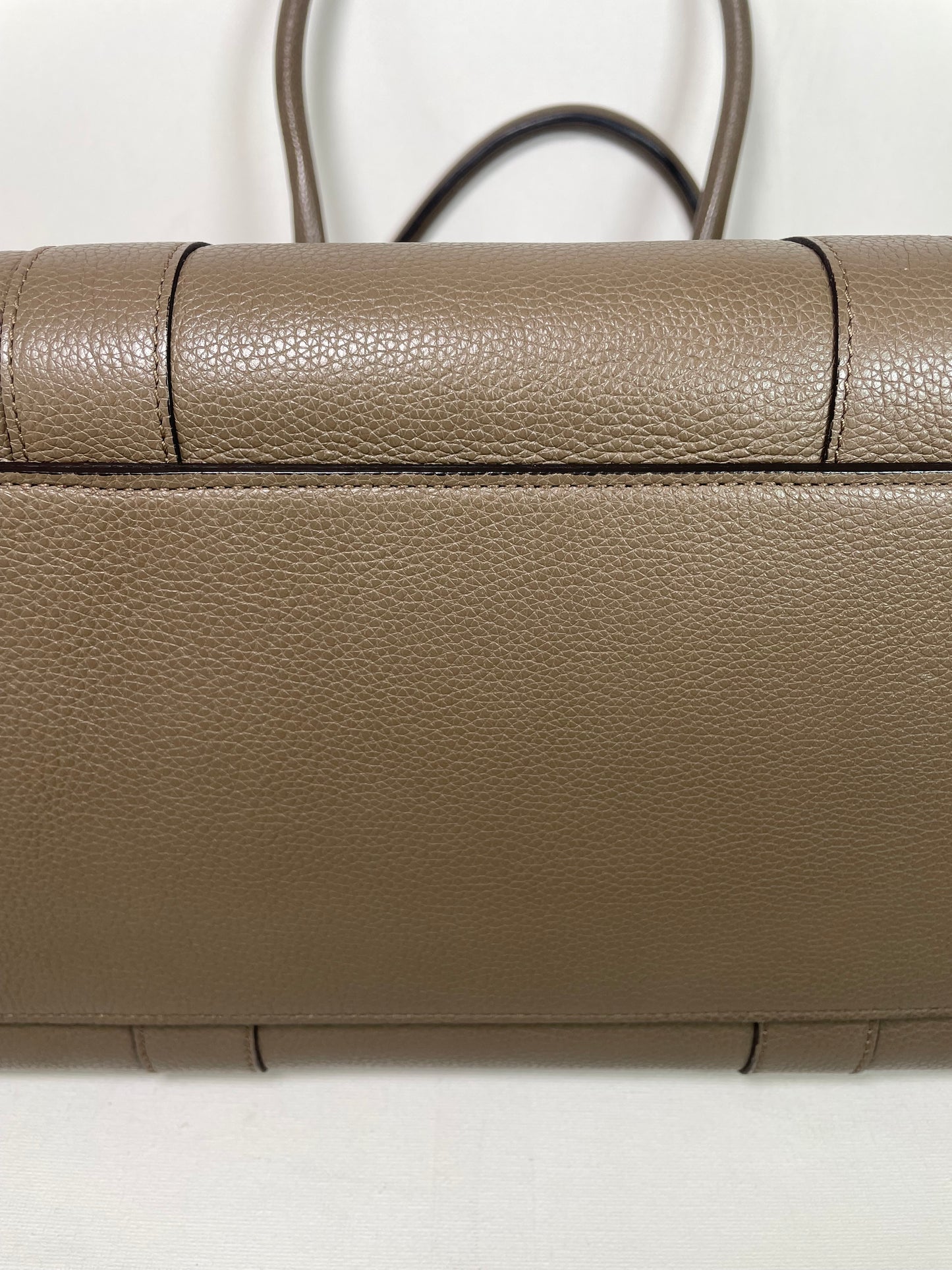 Preloved Mulberry Classic Grain Zipped Bayswater Bag, Large