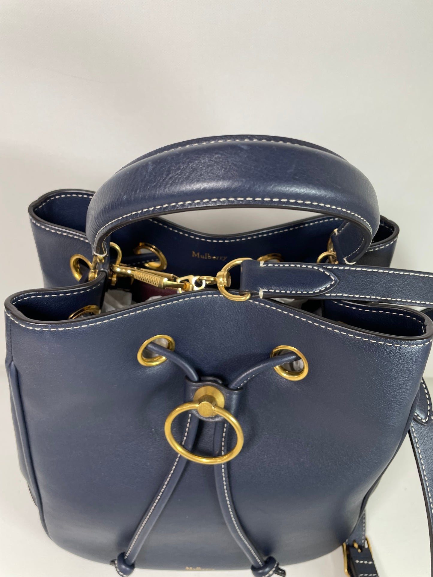Preloved Mulberry Hampstead Bucket Bag, Medium