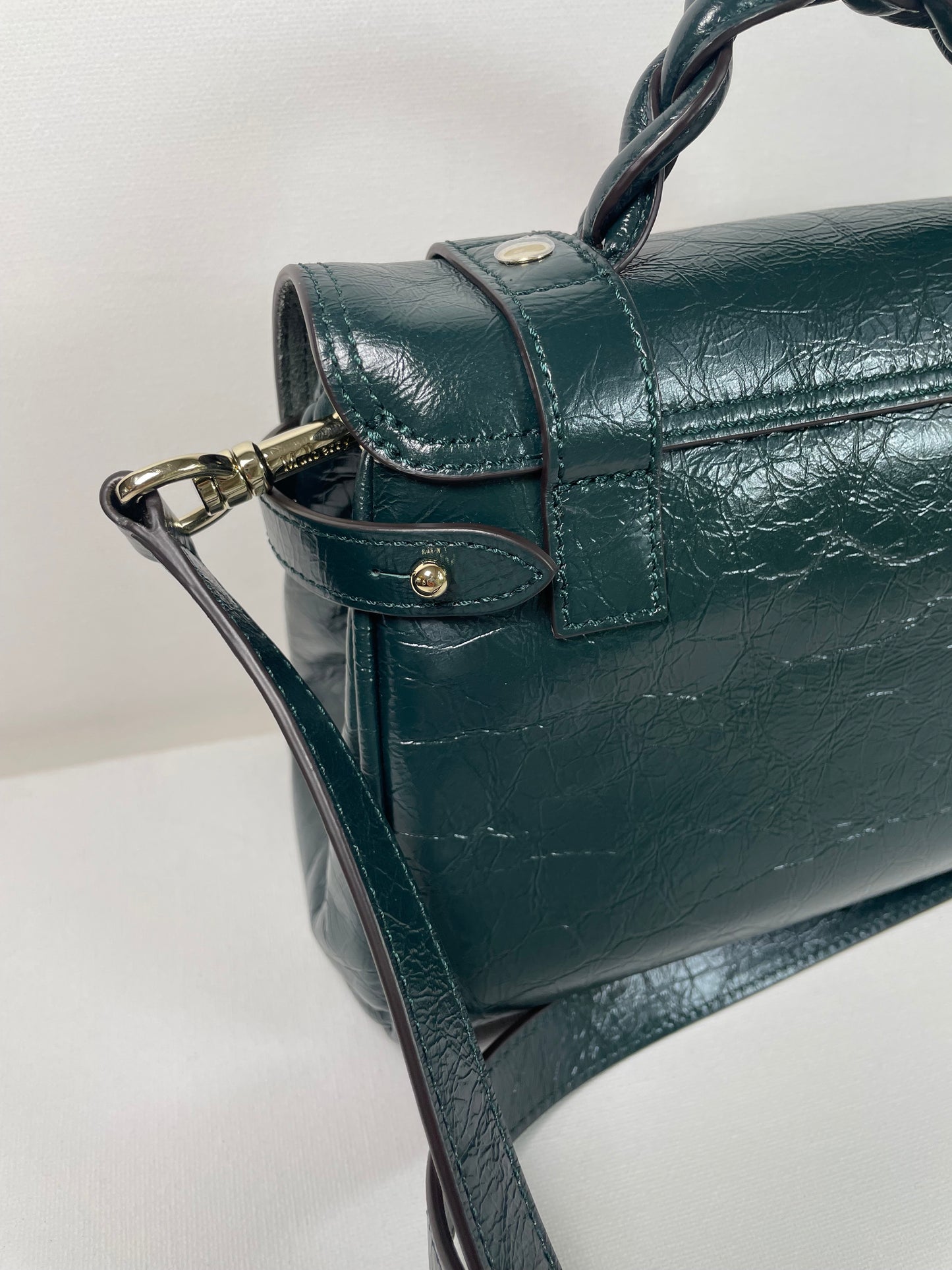 Preloved Mulberry Alexa Satchel Bag, Mini