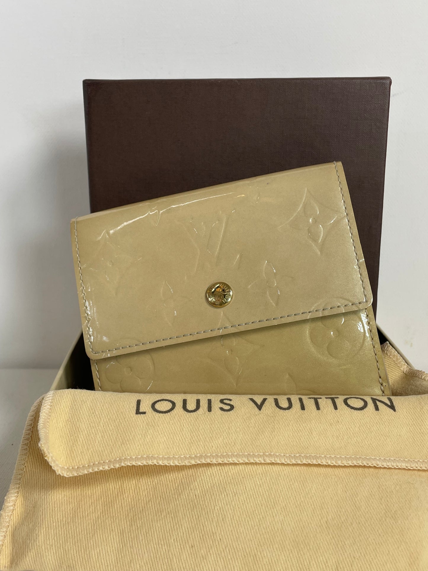 Preloved Louis Vuitton Vernis Elise Wallet