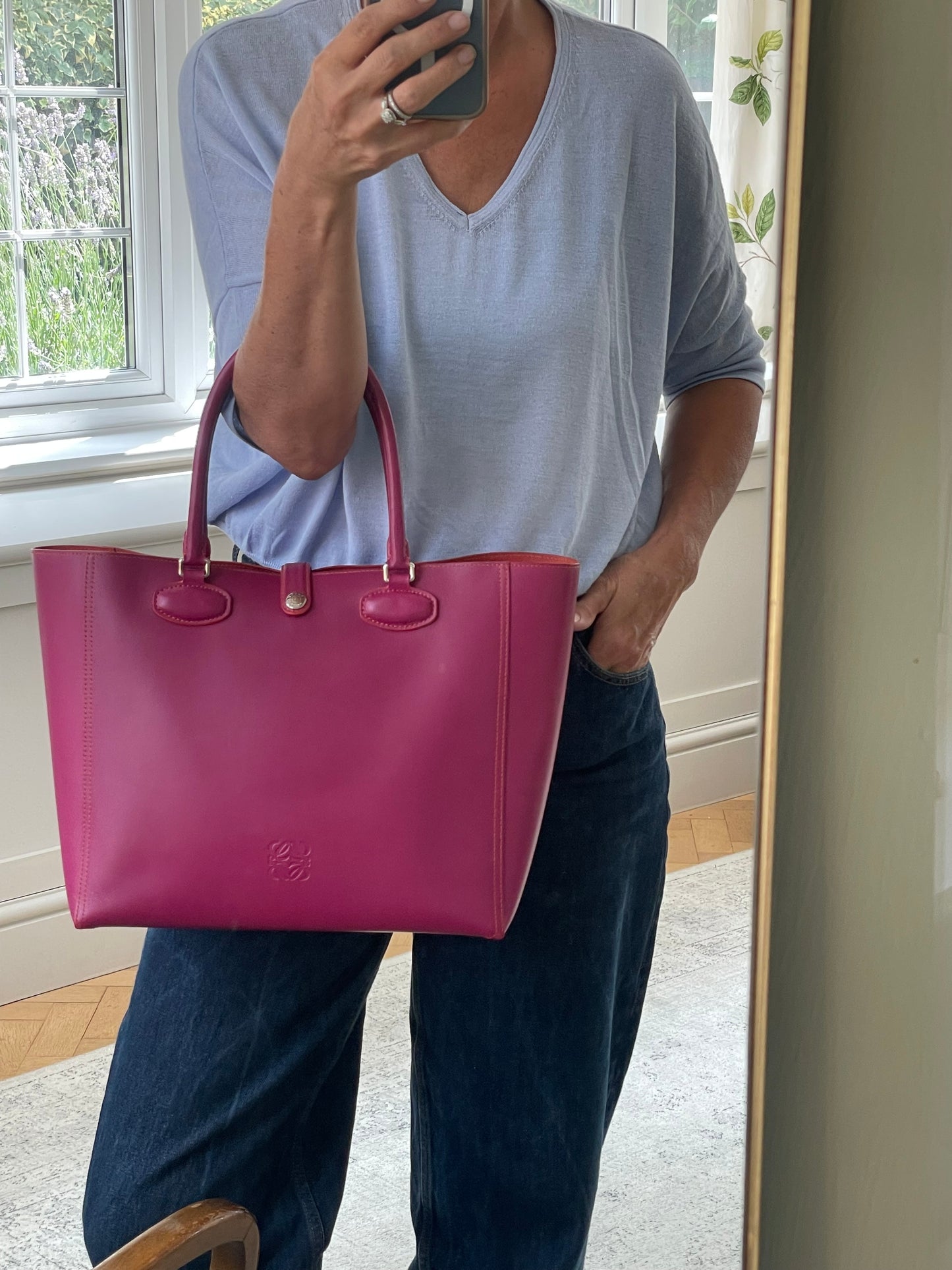 Preloved Loewe Leo Tote Bag
