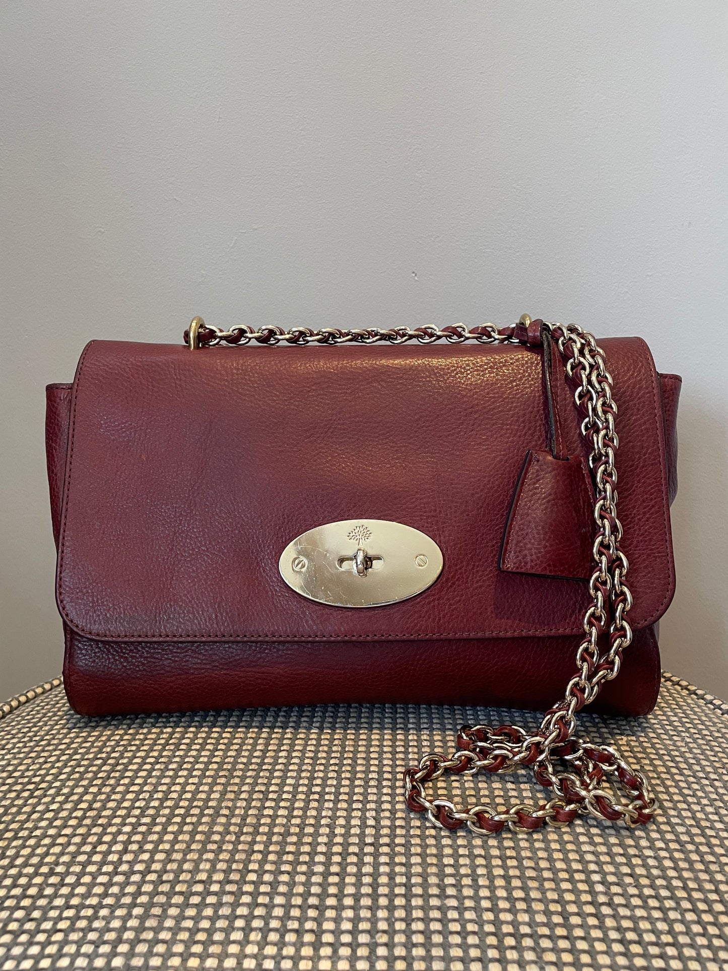 Preloved Mulberry Lily Shoulder Bag, Medium