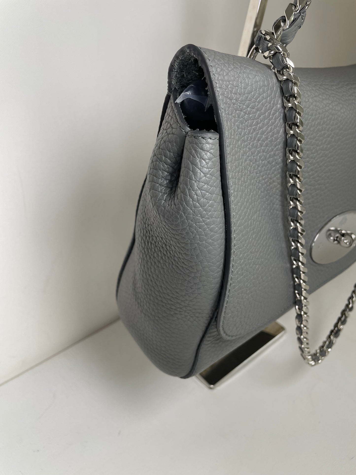 Preloved Mulberry Lily Top Handle Shoulder Bag