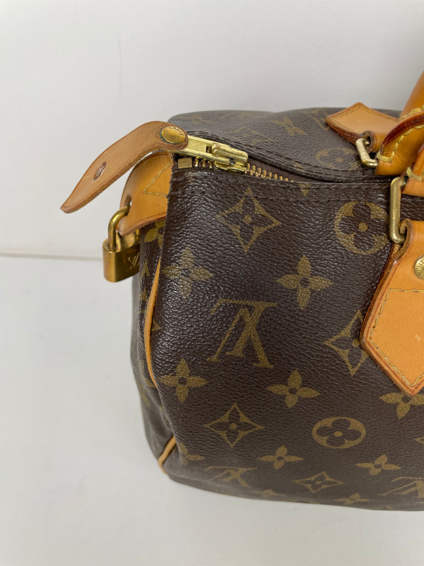 Preloved Vintage Louis Vuitton Speedy Boston Bag, 30