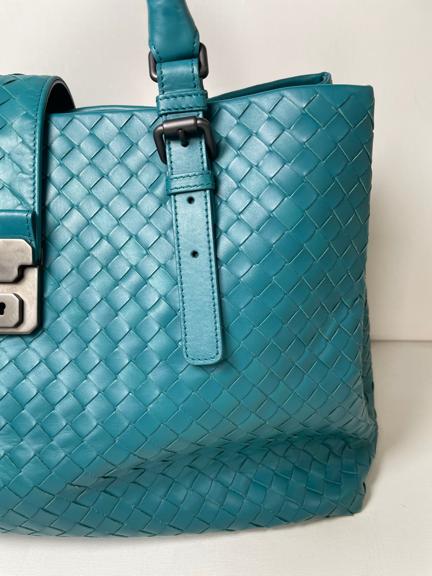 Preloved Bottega Veneta Roma Tote Bag, Large