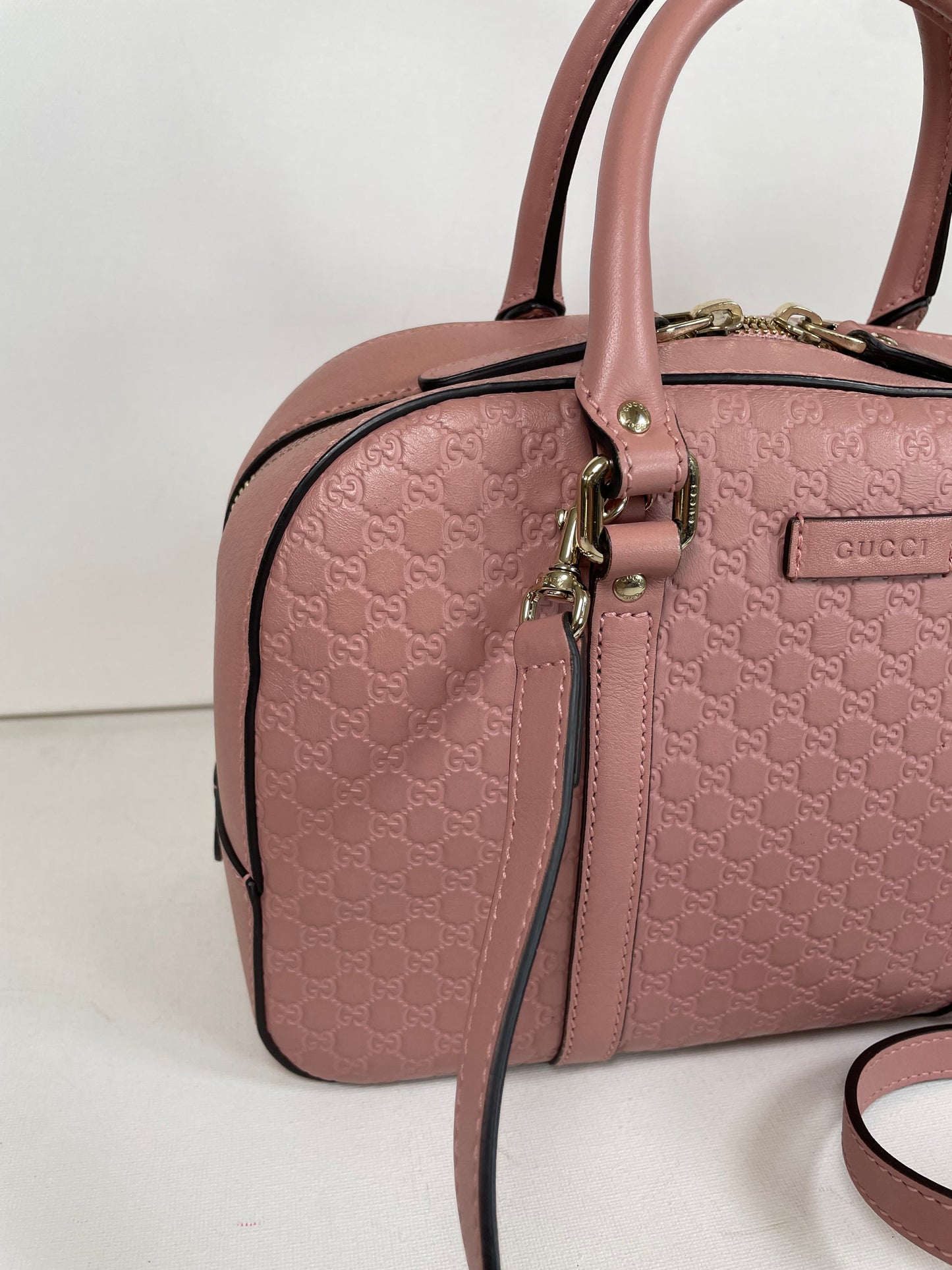Preloved Gucci Microguccissima Crossbody Bag, Small