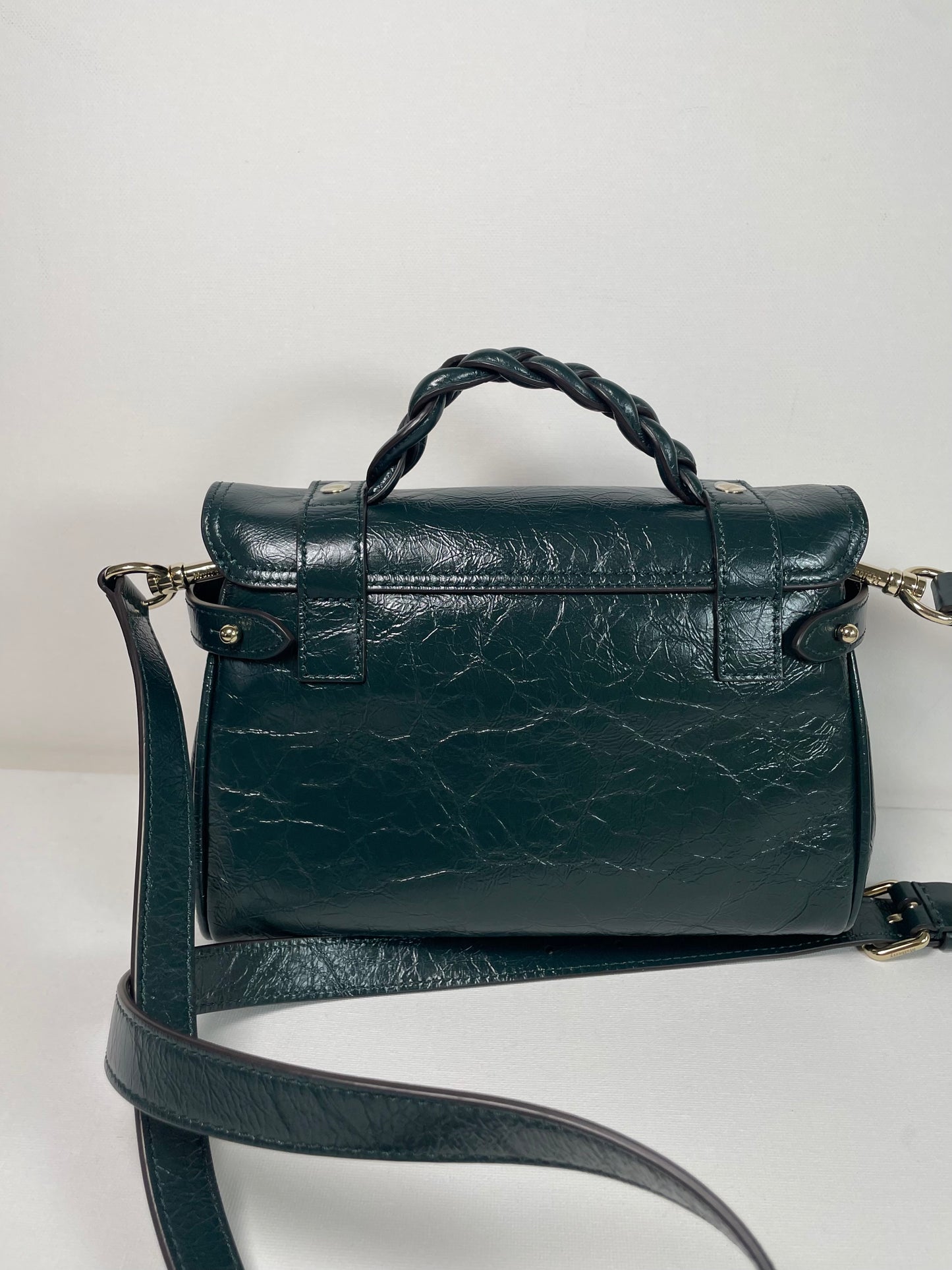 Preloved Mulberry Alexa Satchel Bag, Mini