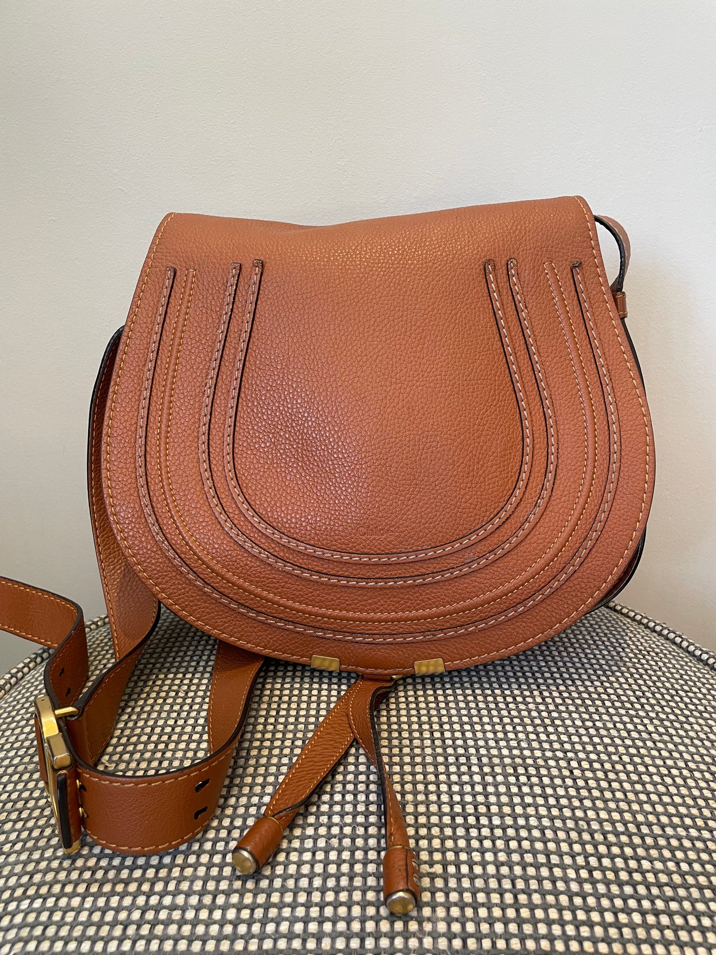 Preloved Chloe Marcie Crossbody Bag, Medium