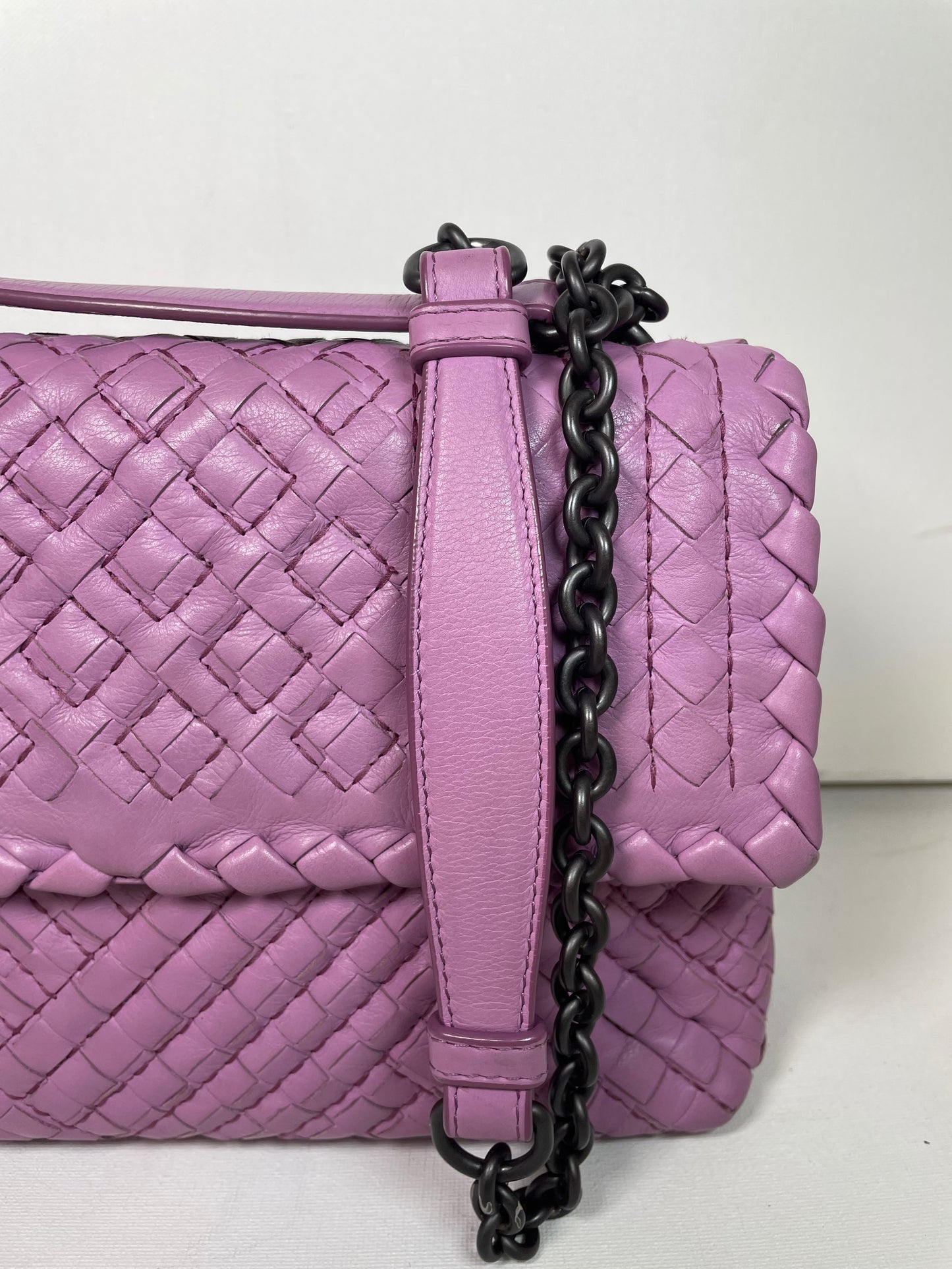 Preloved Bottega Veneta Boutis Intrecciato Olimpia Bag, Small