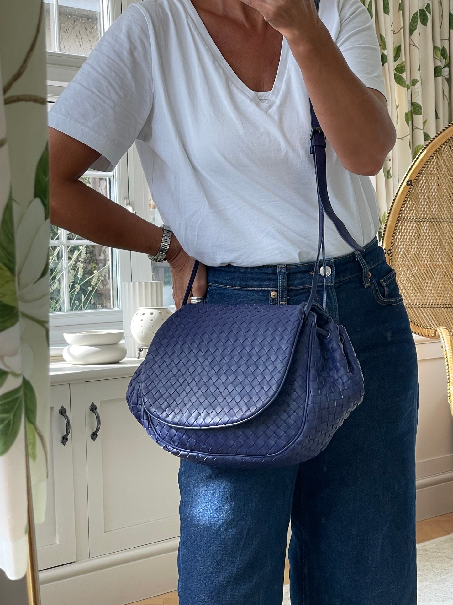Preloved Bottega Veneta Intrecciato Shoulder Bag