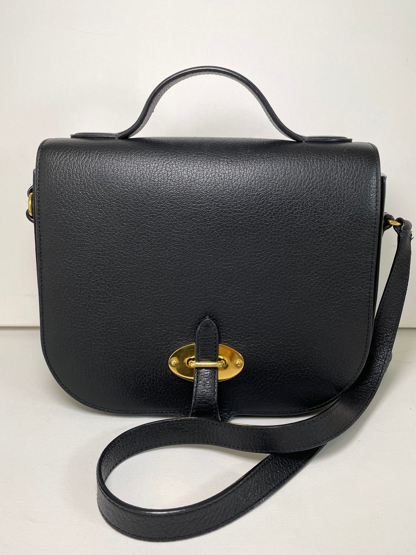 Preloved Mulberry Tenby Satchel Shoulder Bag, Large
