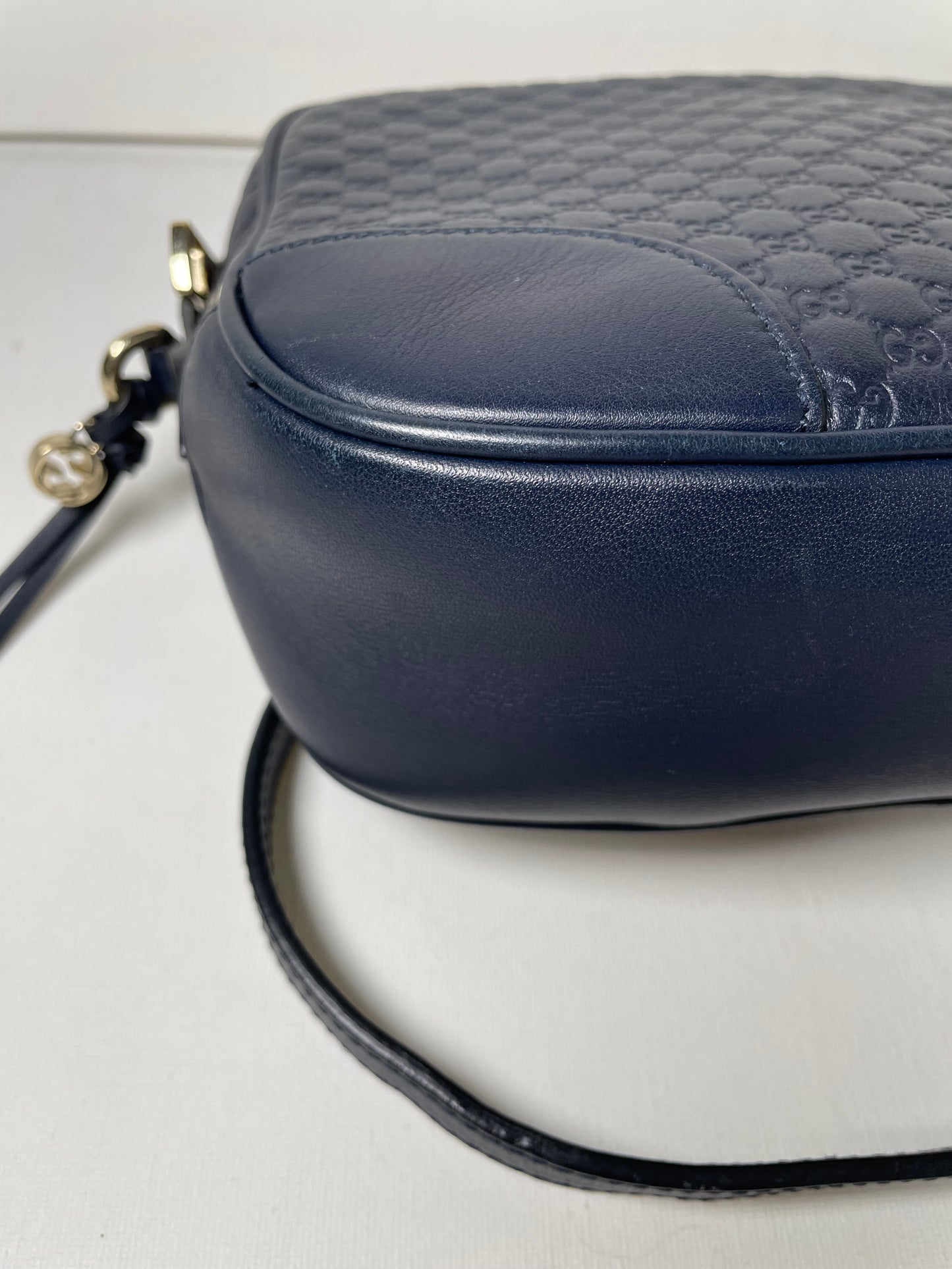 Preloved Gucci GG Guccissima Leather Bree Crossbody