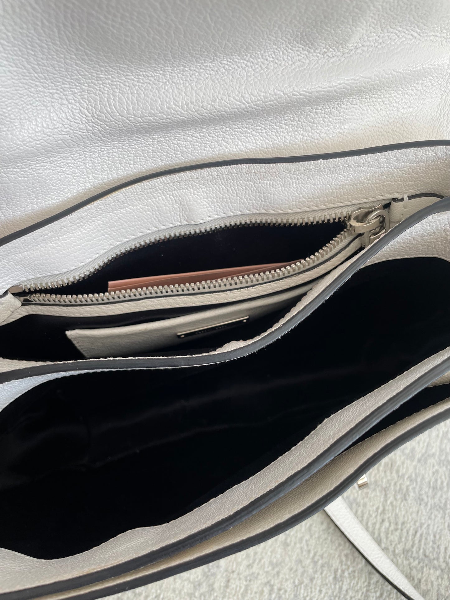 Preloved Miu Miu Double Turn Lock Satchel bag