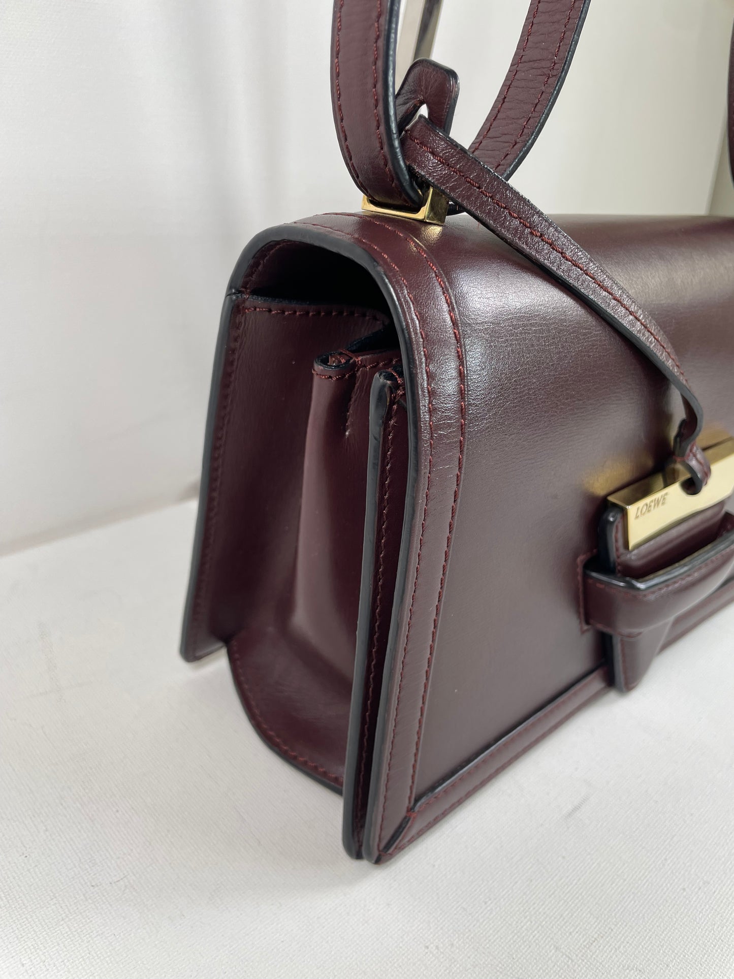 Preloved Loewe Barcelona Crossbody Bag, Medium