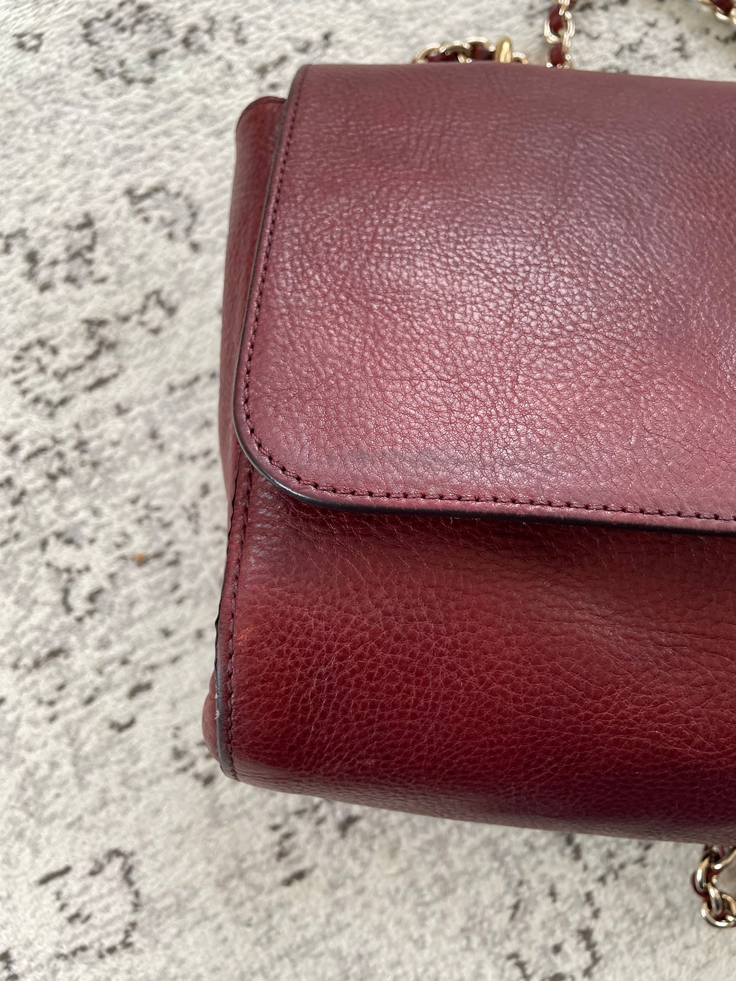 Preloved Mulberry Lily Shoulder Bag, Medium