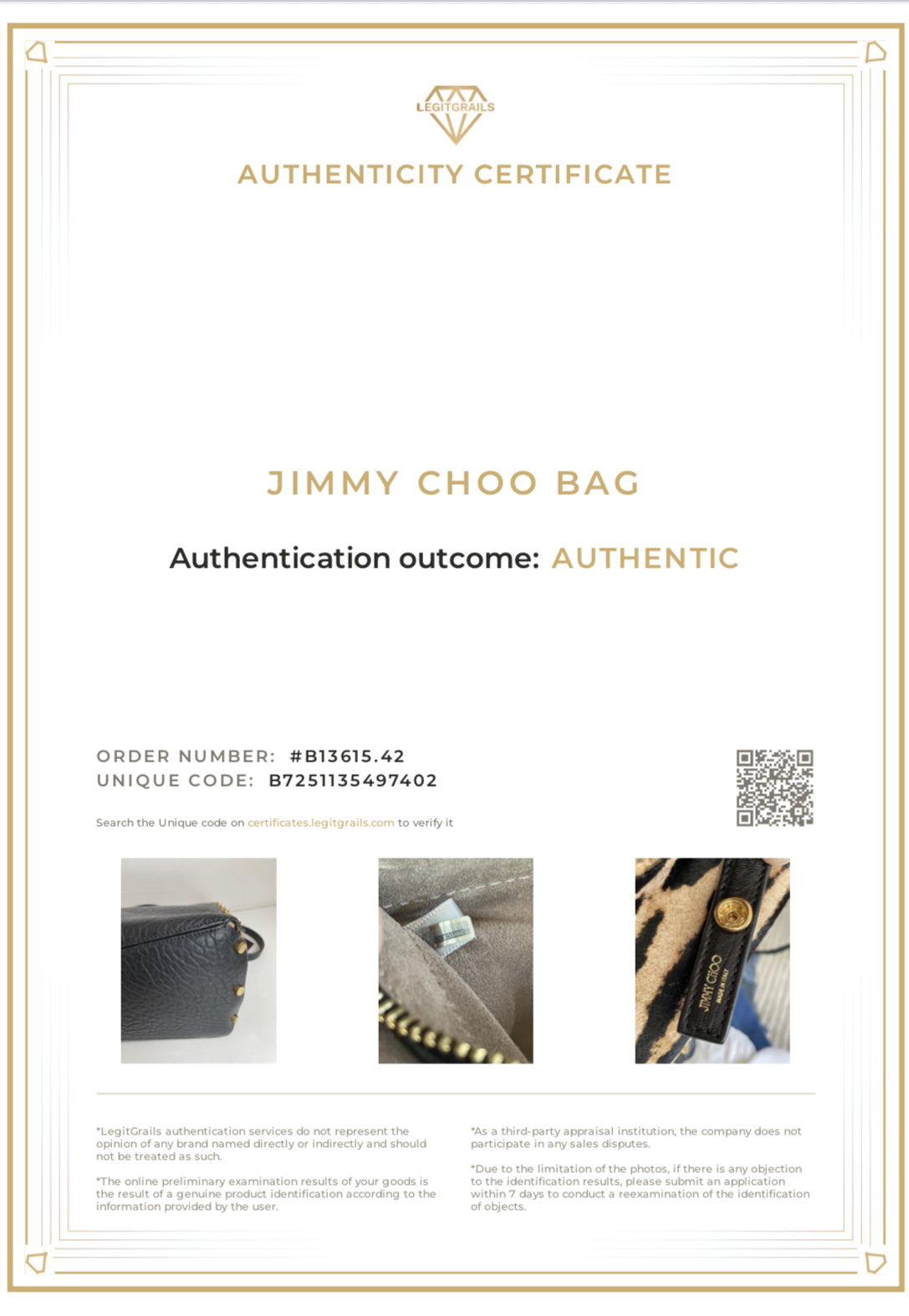Preloved Jimmy Choo Lockett Shoulder Bag