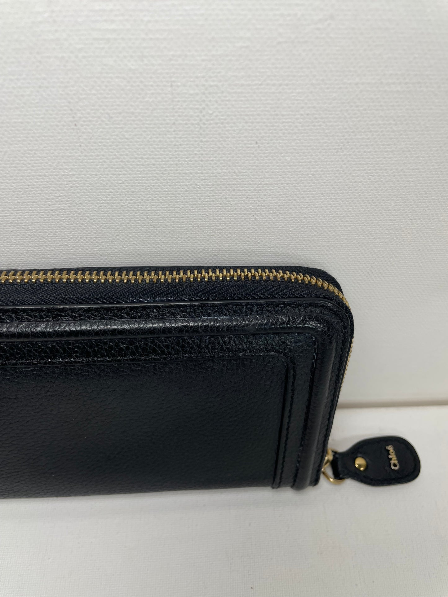 Preloved Chloe Marcie Long Zip Round Wallet
