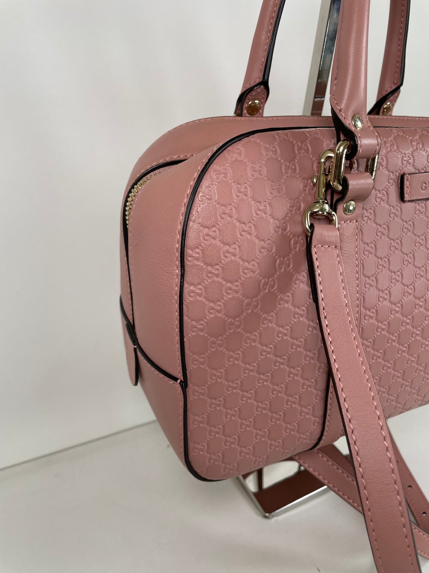 Preloved Gucci Microguccissima Crossbody Bag, Small