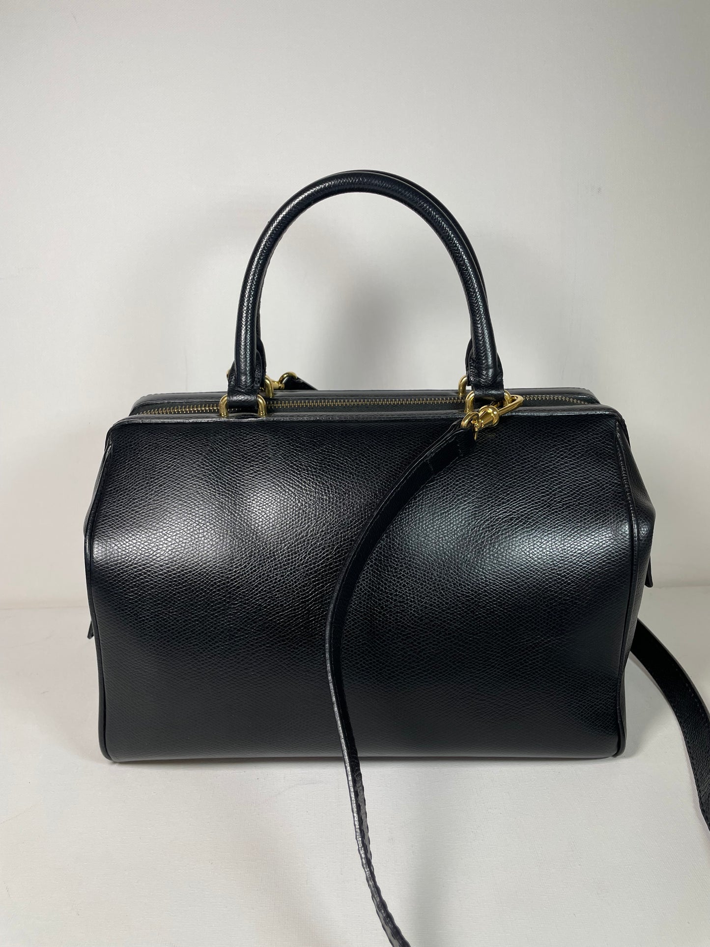 Preloved, Vintage Celine Boston Bag with Long Strap