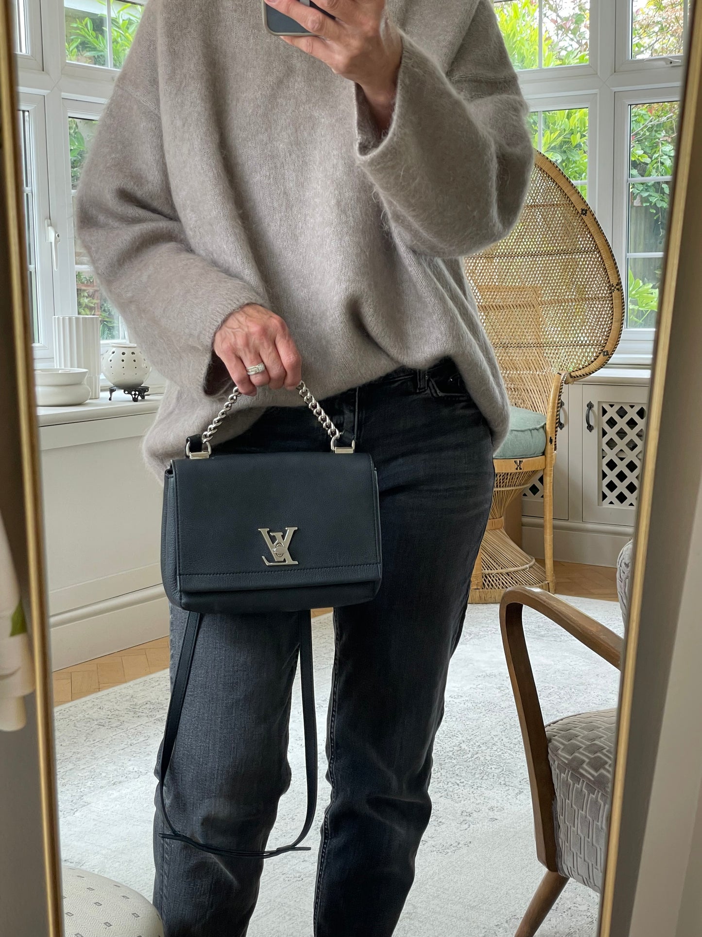 Preloved Louis Vuitton Lock Me II BB bag, Small