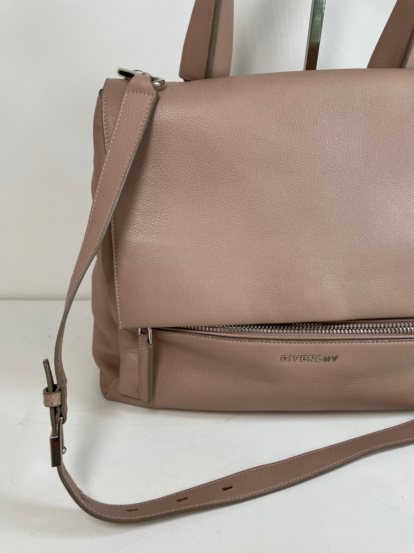 Preloved Givenchy Pandora Pure Flap Bag, Medium