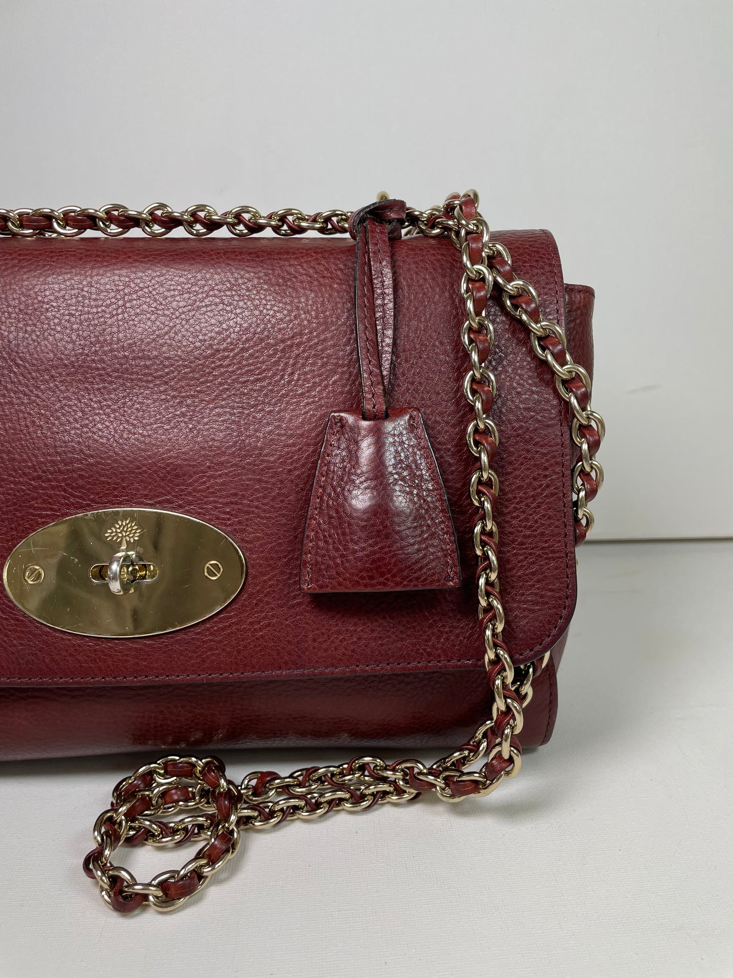 Preloved Mulberry Lily Shoulder Bag, Medium