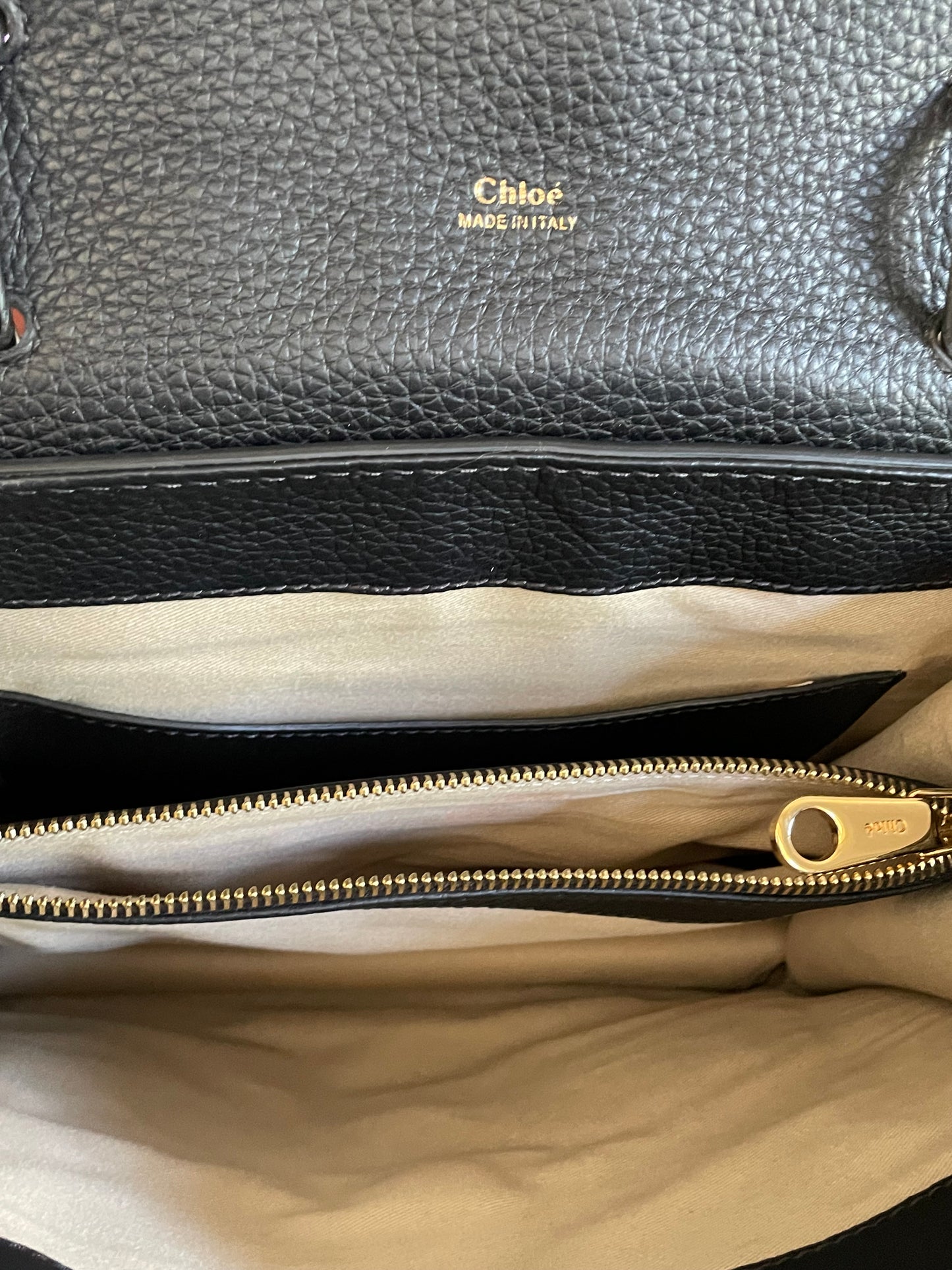 Preloved Chloe Aby Two Way Satchel Bag, Medium