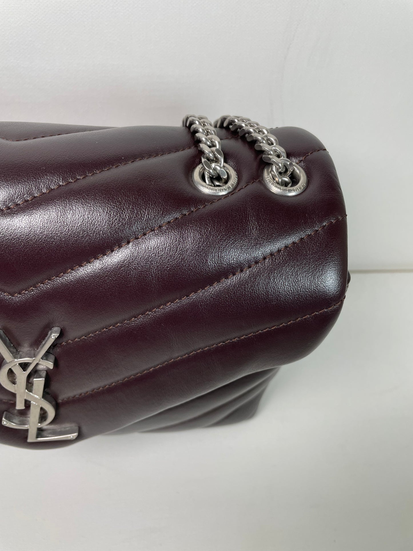 Preloved Yves Saint Laurent Quilted LouLou Shoulder Bag, Small