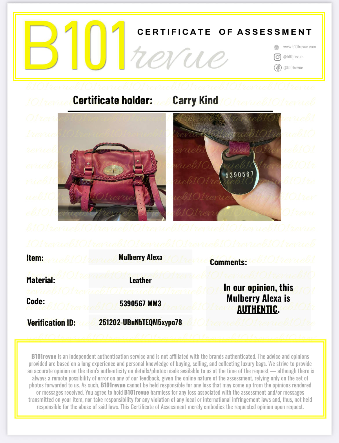 Preloved Mulberry Alexa Satchel Bag, Regular