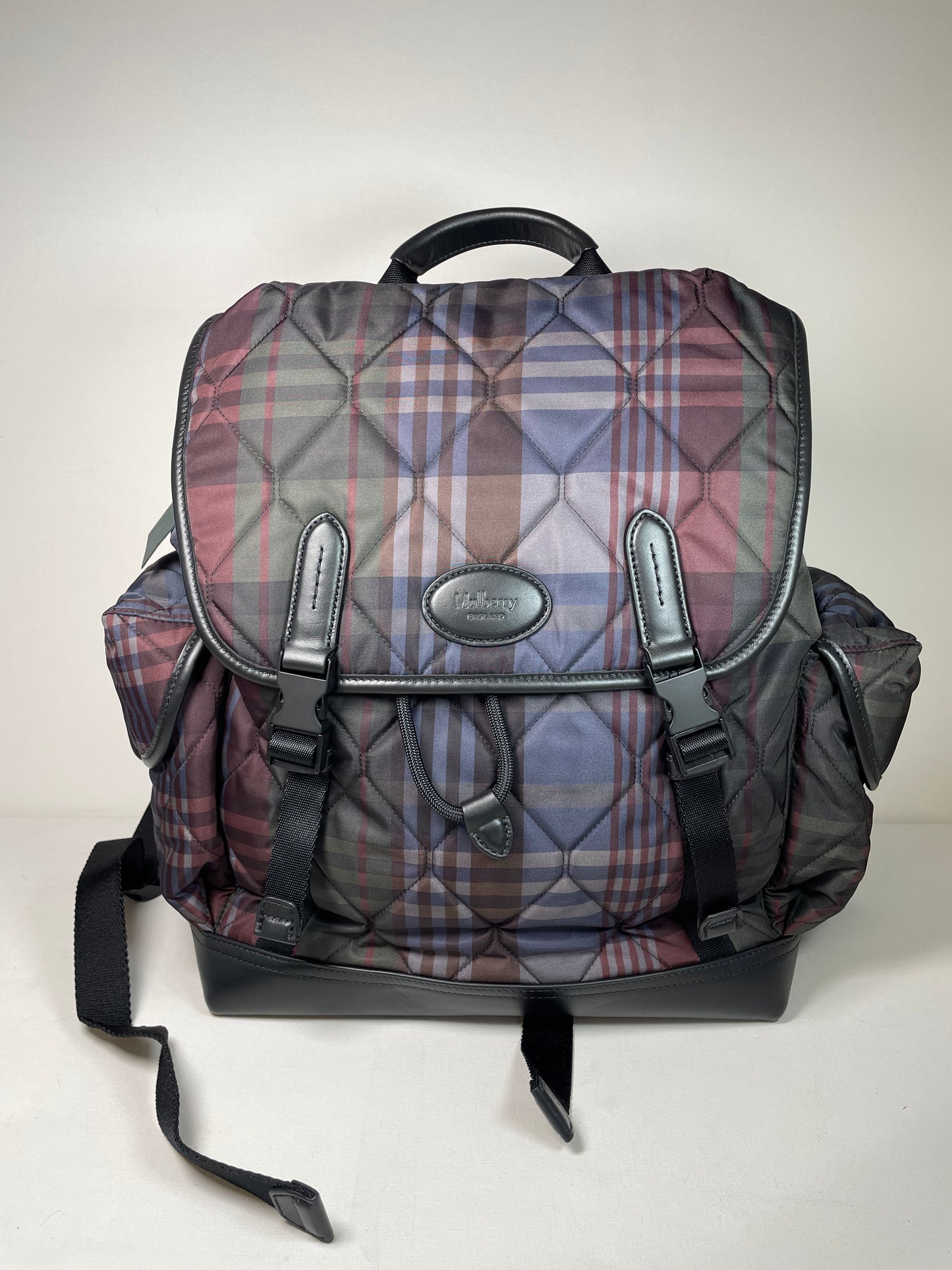 Preloved Mulberry Heritage Check Backpack