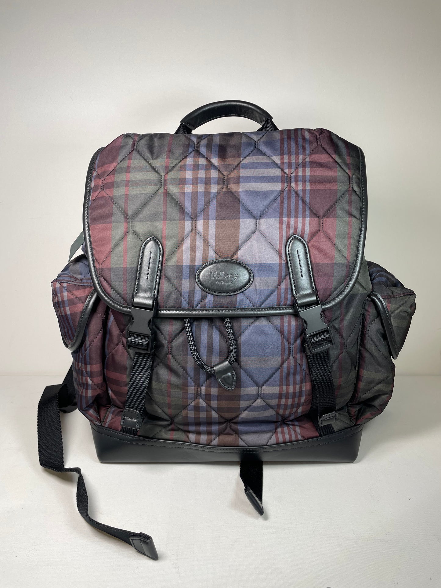 Preloved Mulberry Heritage Check Backpack