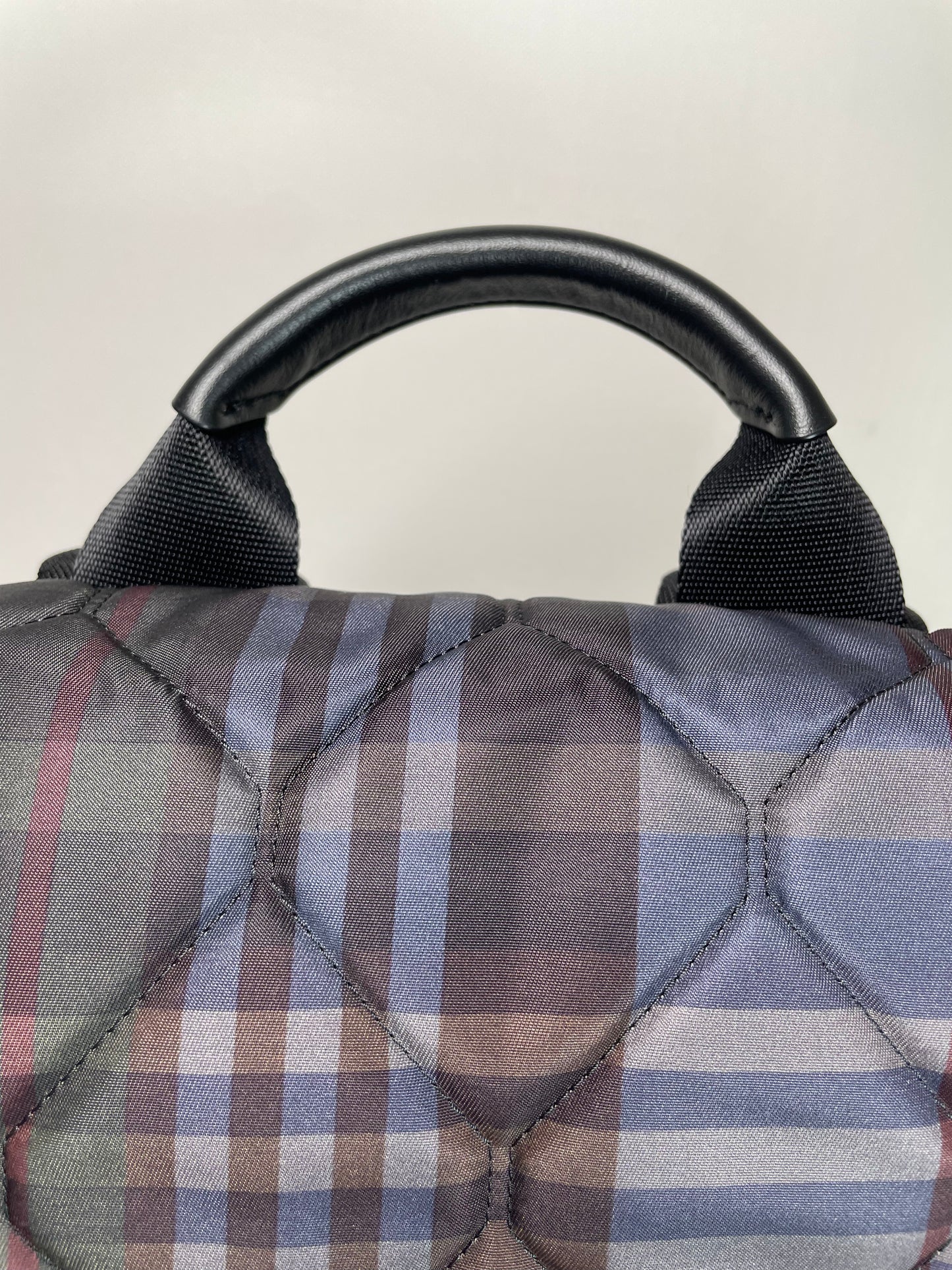 Preloved Mulberry Heritage Check Backpack