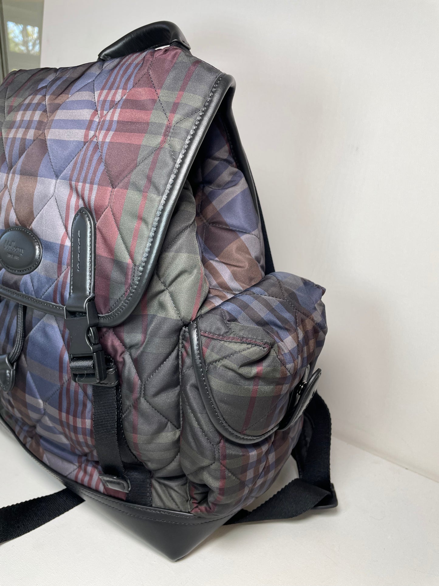 Preloved Mulberry Heritage Check Backpack