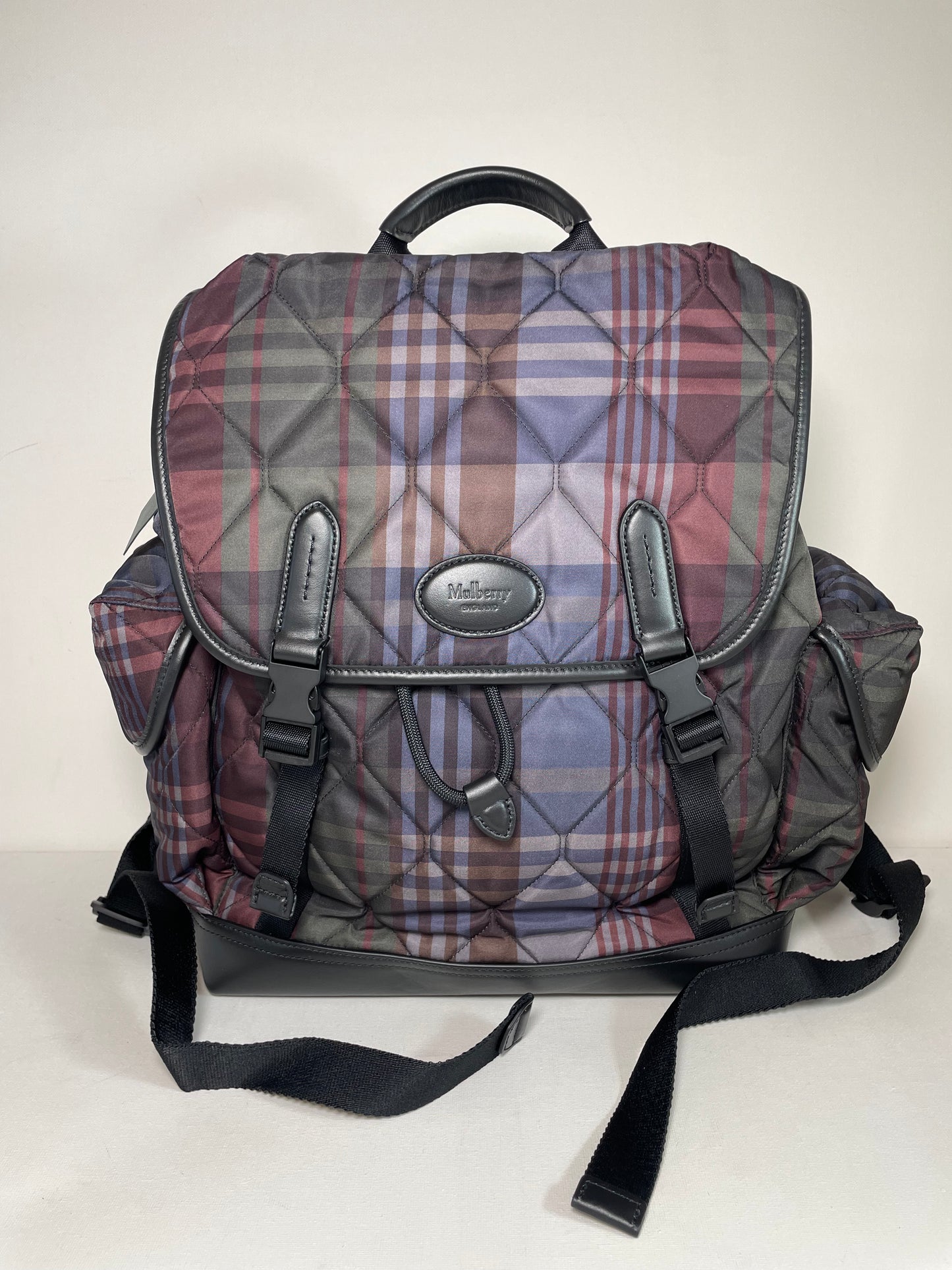 Preloved Mulberry Heritage Check Backpack