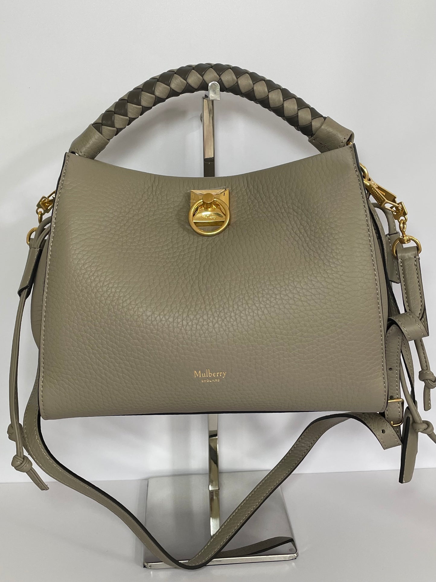 Preloved Mulberry Iris Shoulder Bag, Small