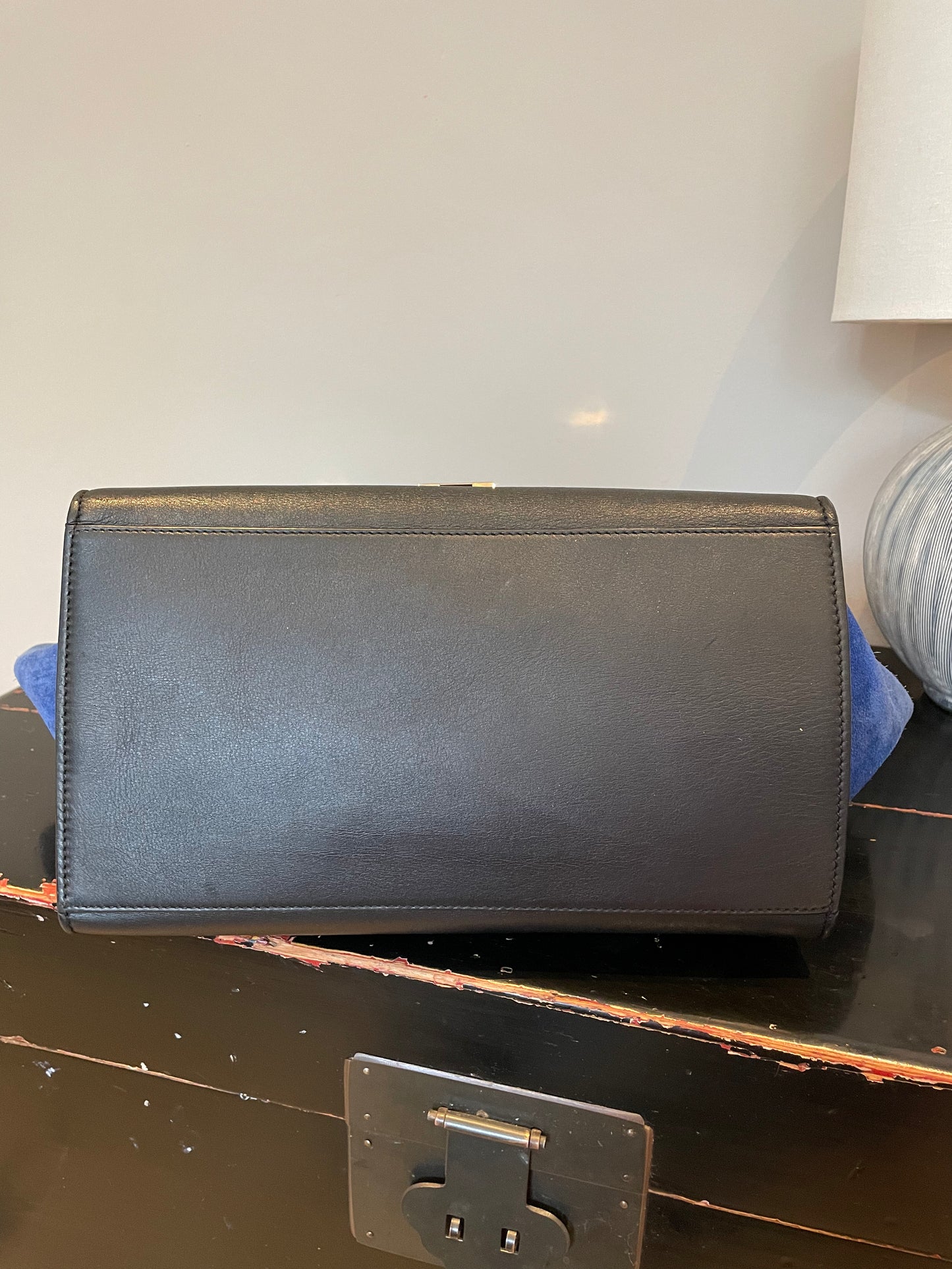 Preloved Celine Trapeze Bag Tri Coloured