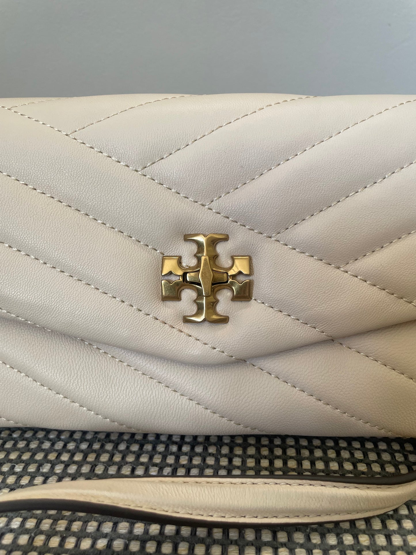 Preloved Tory Burch Kira Chevron Wallet Bag
