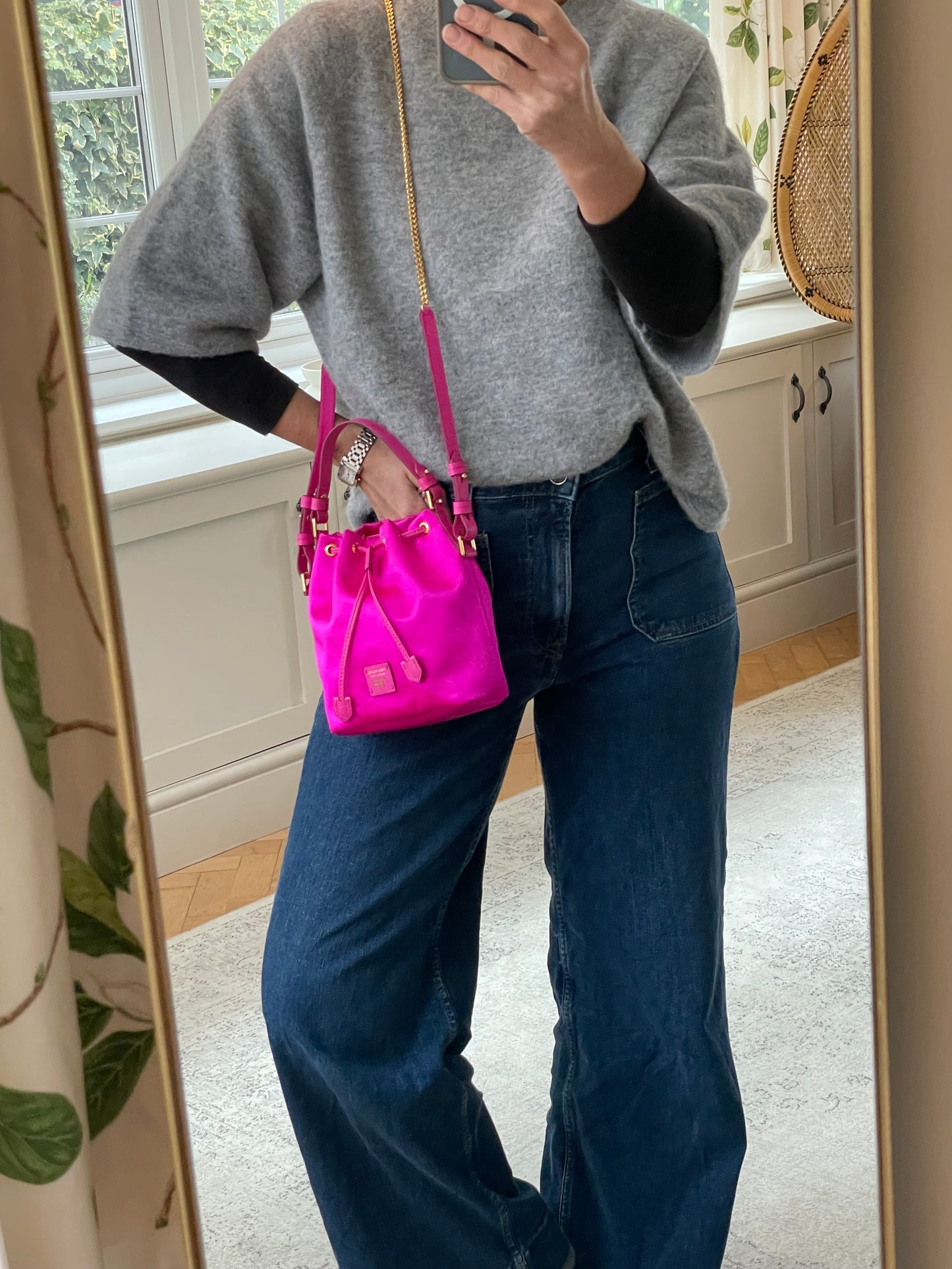 Preloved Tom Ford Disco Two Way Bucket Bag, Small